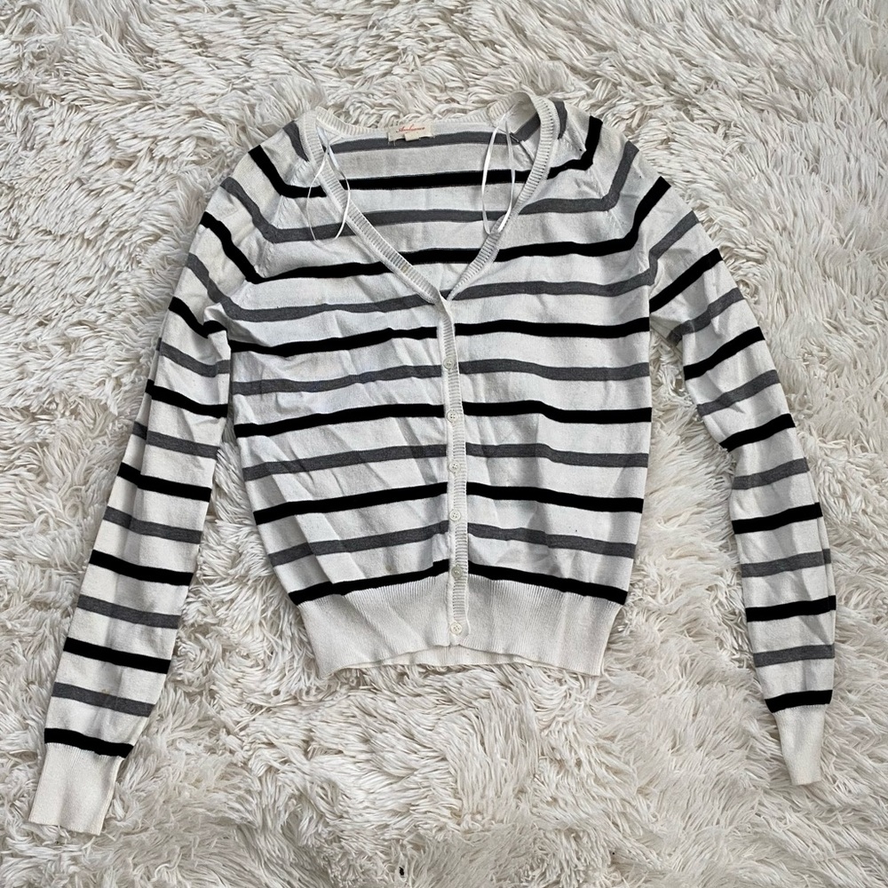 Striped Cardigan